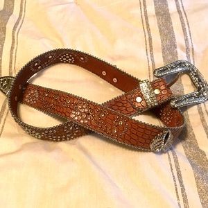 Rhinestone Bling Belt Buckle M
